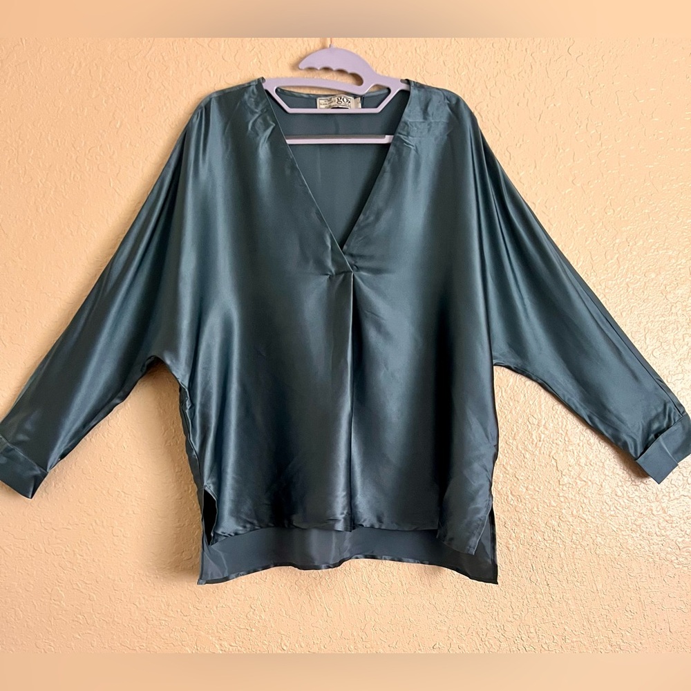 GO Silk Long Sleeved Blouse